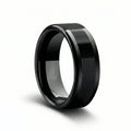 Black Tungsten Ring - Fourovr