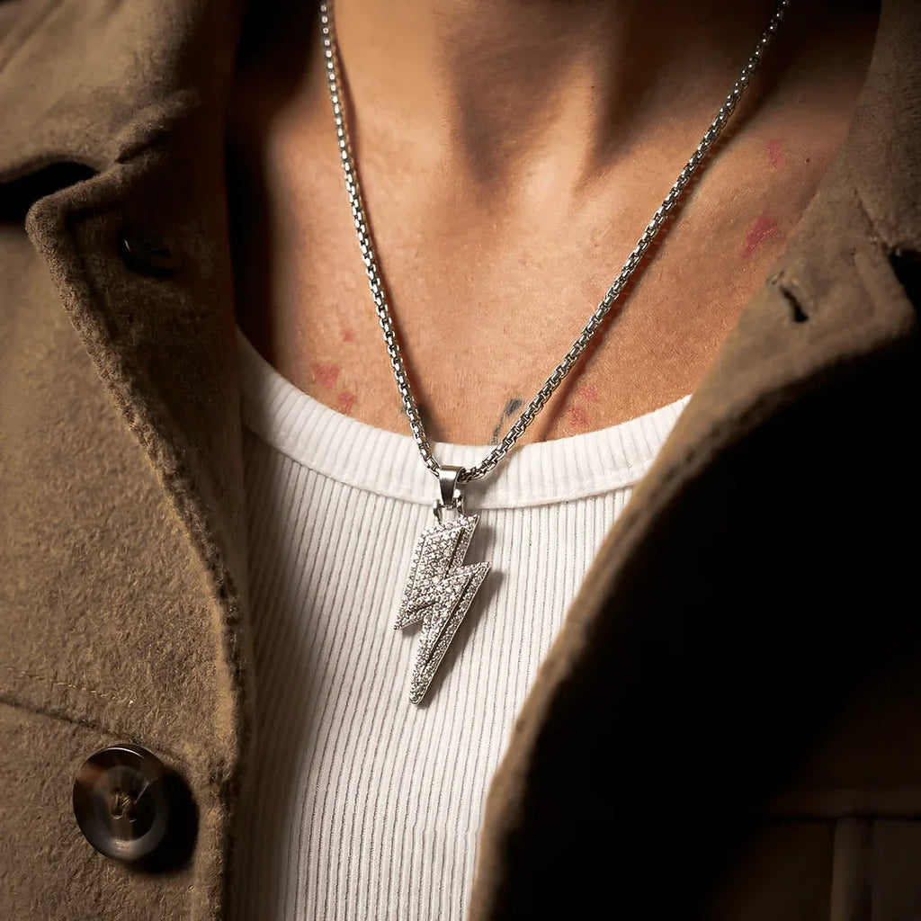Thunderbolt Pendant Necklace - Fourovr