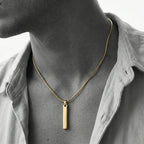 Vertical Bar Necklace - Fourovr