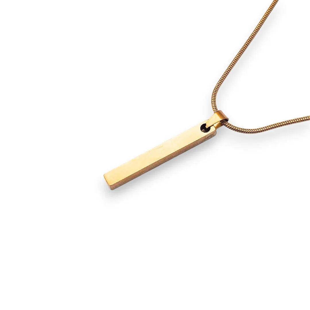 Vertical Bar Necklace - Fourovr
