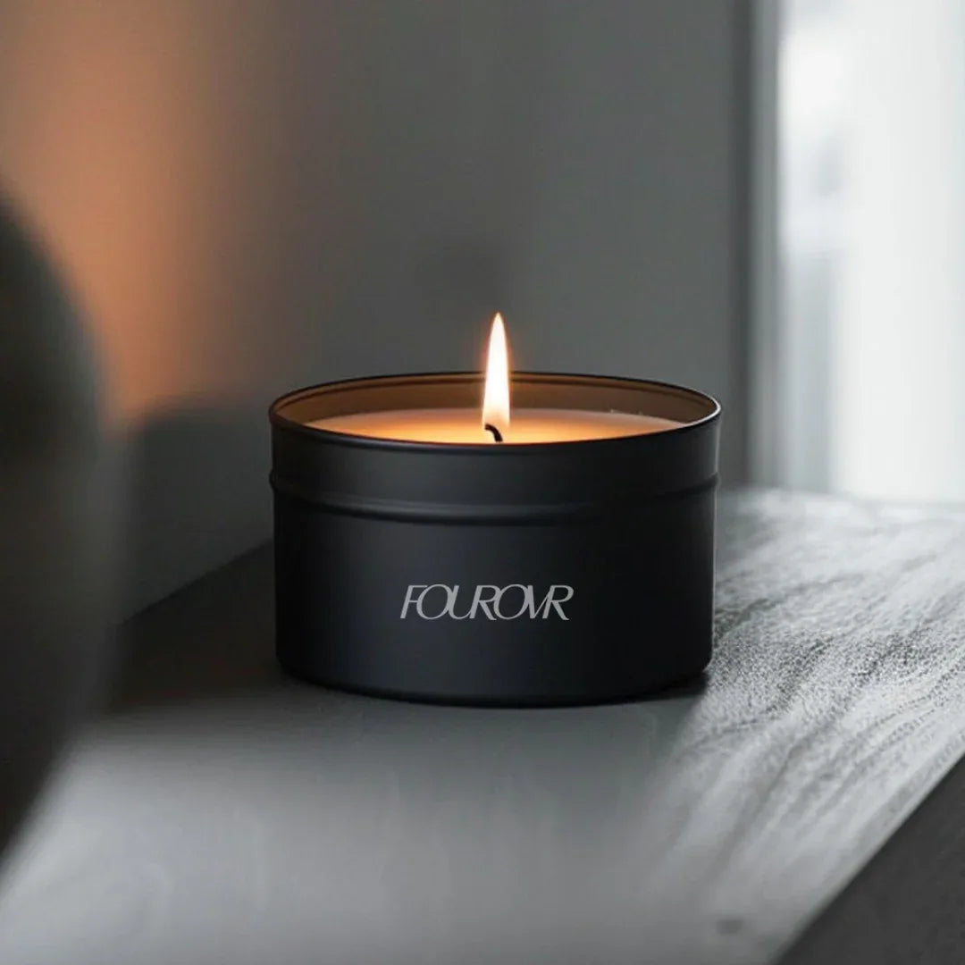 Signature Matte Black Candle - Fourovr